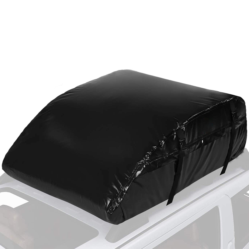 Car Roof Bag, 15 Cubic Feet Large Roofing Cargo Carrier Bags Waterproof