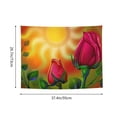 thumbnail image 6 of Easygdp Rose Psychedelic Tapestrys Boutique Decor Wall Hanging for Living Room Bedroom Office Decor 29x37in, 6 of 8