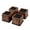 3 Inch Multicolor, variant on Adjustable Bed Risers 3 or 6 Inch - Heavy Duty Furniture Lifter Set of 4, Supports 2,200 lbs - for Under Bed Storage, Dorm, Bed Frame, Sofa, Table, Chair, Desk - Black