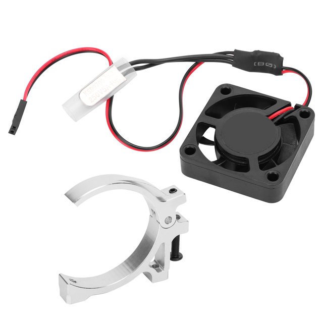 Disipador De Calor, Conveniente Para Usar Con Sensor Térmico RC Car Disipador De Calor, RC Accesorio Para 4268-4274 Motor 1/8 1/10 RC Car RC Car YLSHRF plata
