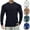 Black, variant on Dovford Men's Henley Shirts Long Sleeve Button T-Shirt Lightweight Fashion Casual Pullover Shirt