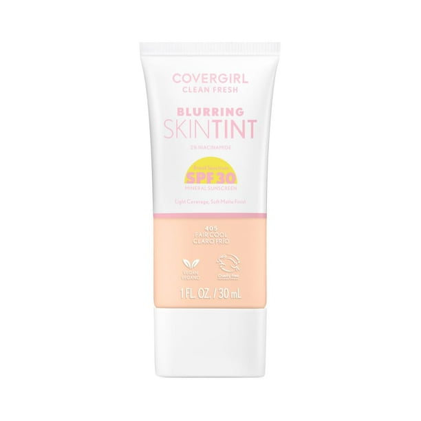 Base de maquillaje líquida COVERGIRL Clean Fresh Blurring 405 Fair