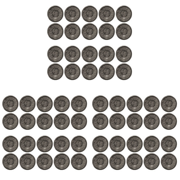 20 Piezas Jiffy Pellets Turba Bloque Plántulas Tapones Arranque Iniciador Semillas