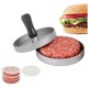 thumbnail image 1 of Molde para hamburguesas Sincero Incluye 40 papeles para hornear hamburguesas Plata, 1 of 5