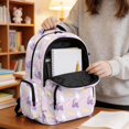 thumbnail image 5 of DISNIMO Cute Cat Print Girls Backpack 17-Inch School Bag for Primary Elementary Students Lightweight Portable Bookbag with Padded Straps, Back to School Supplies, 5 of 7