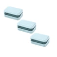 thumbnail image 3 of Soap Bar Container Holder Case Travel Dish Storage Drainers Box Cover Plastic For Bathroom Shower 3Pcs, 3 of 5