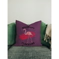 thumbnail image 2 of Awkward Styles Flamingo Decorative Pillow Covers Whassup Flockers Throw Cushion Case, 2 of 2