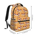 thumbnail image 2 of Fotbe Dachshund Dog Puppy Mochila Casual con Estampado para Escuela, Viajes y Actividades al Aire Libre - Duradera, Ligera y Cómoda, 2 of 5