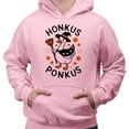 thumbnail image 2 of Honkus Ponkus Hoodie Sweatshirt Unisex 5X-Large Pink, 2 of 5