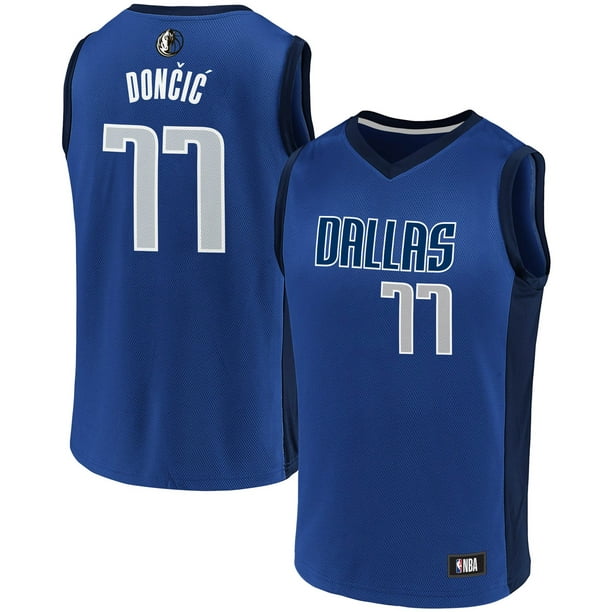 Fanatics - Men's Fanatics Branded Luka Doncic Blue/Navy Dallas ...
