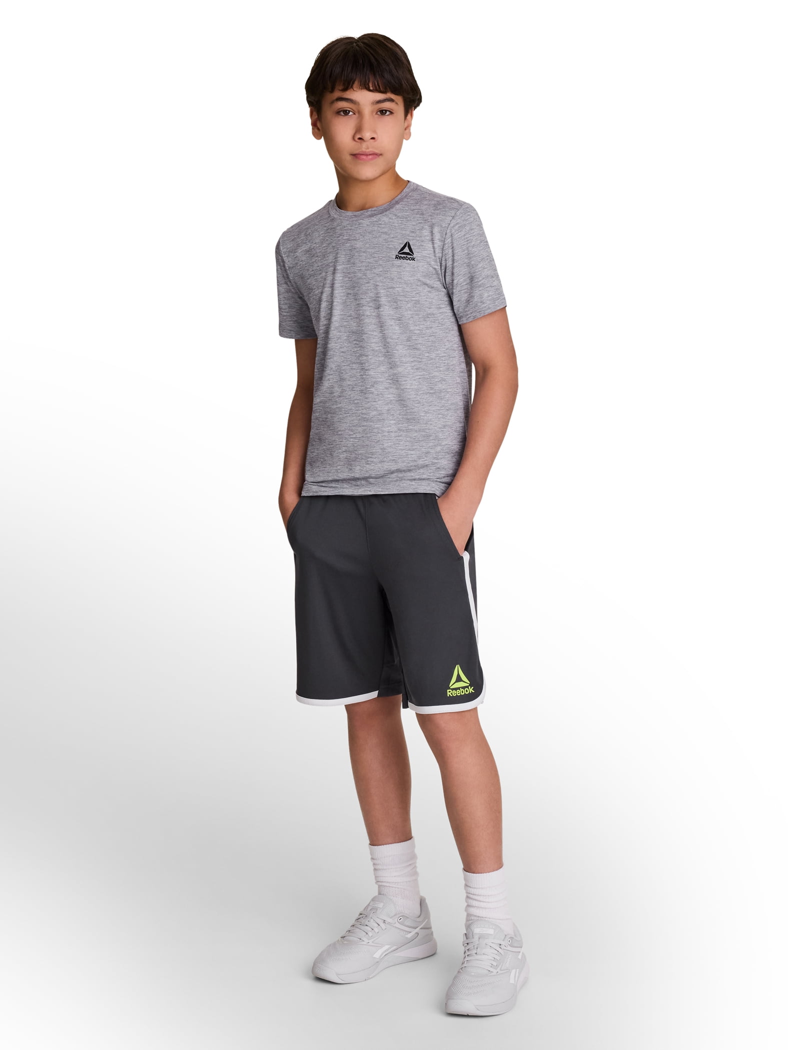Reebok Boy's Athletic Groundwork Performance Shorts, Sizes 4-18