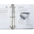 thumbnail image 4 of 3 Ring Binder, Heavy Duty D Ring Binders, 4 Inch Binder, Extra Large Wide Clear View Binder, for 8.5 x 11 Inch Letter, 4 of 5