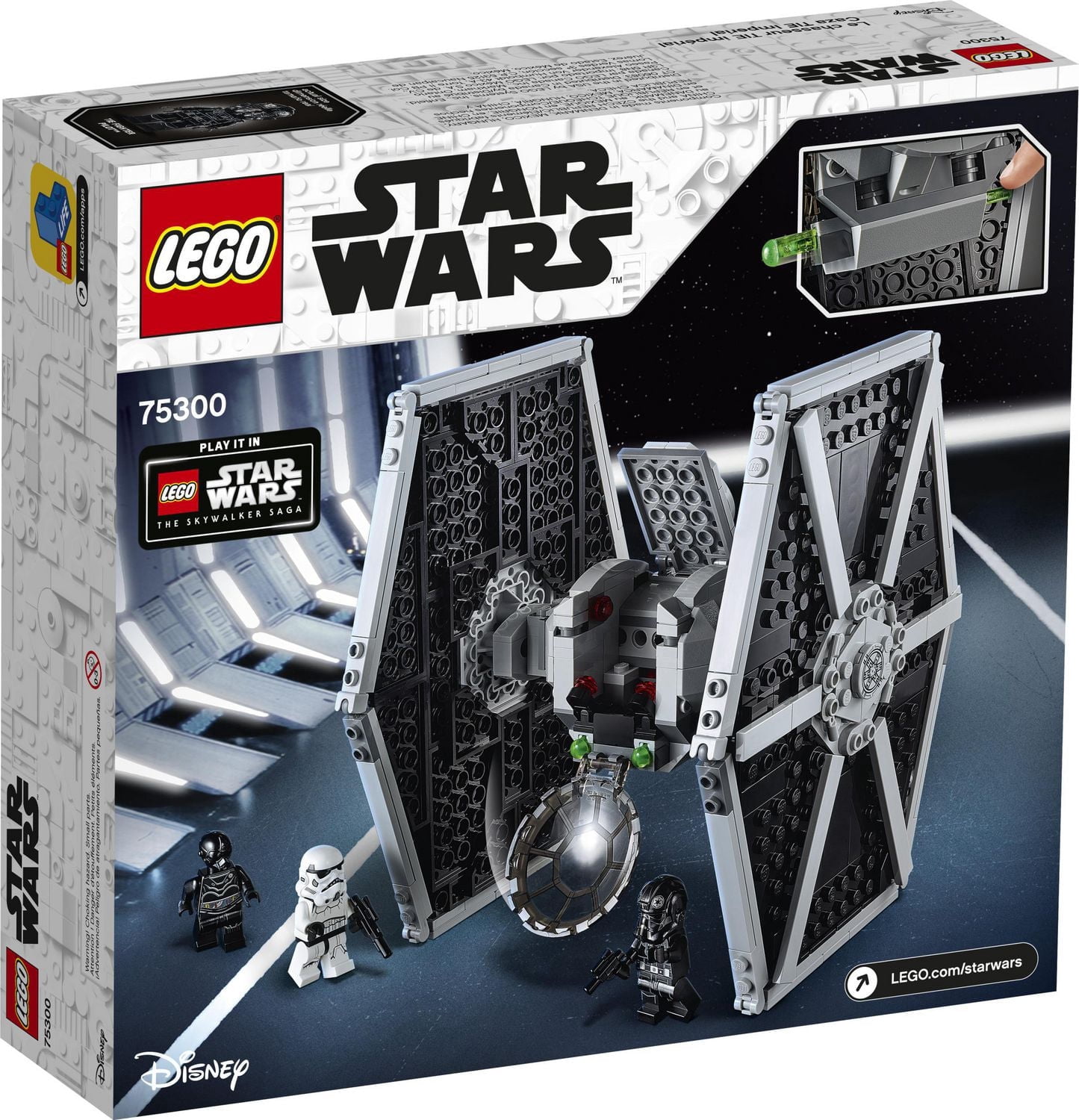 LEGO Star Wars Imperial TIE Fighter 75300 Toy Building Kit (432 Pieces)