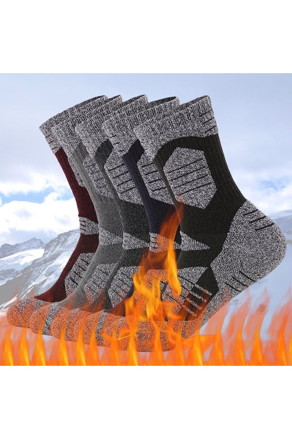 Man's Ski Socks Winter Warm Outdoor Sports Mountaineering Socks Dresses for 2022