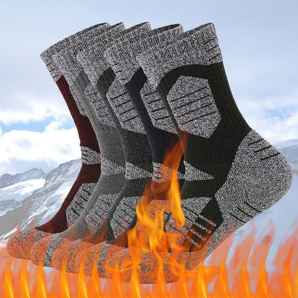 RKSTN Mens Socks s Ski Socks Winter Warm Outdoor Sports Mountaineering Socks Soft Breathable Mens Socks