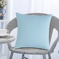 thumbnail image 7 of Bcylexb 18x18 Inch Waterproof Solid Throw Pillow Covers, Outdoor Canvas Pillow Cases Minimalist Cushion Cases for Patio Sofa Couch Bedroom Living Room Decor, 7 of 7