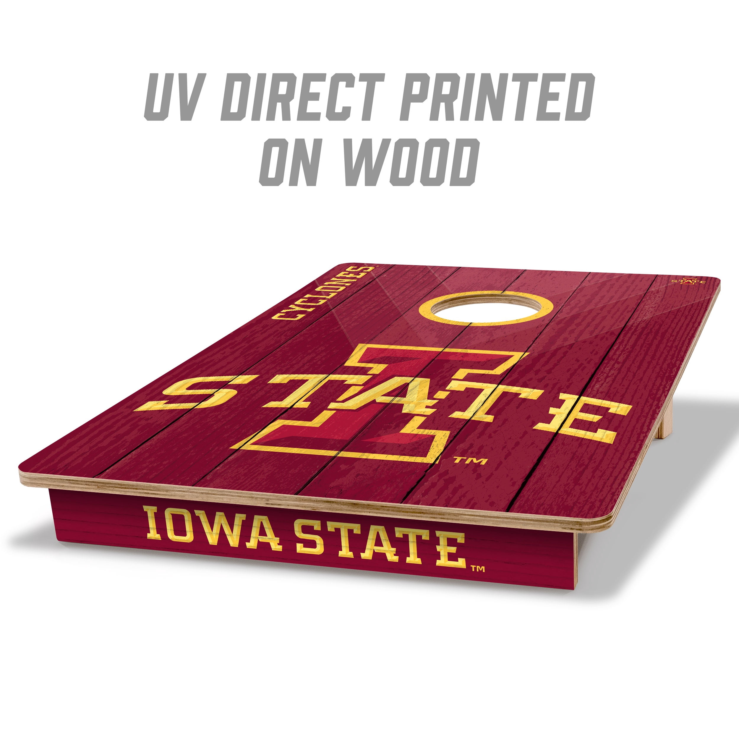 YouTheFan NCAA Iowa State Cyclones 2' x 3' Cornhole Game No Bags