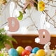 thumbnail image 4 of Decoraciones de Pascua, adornos de Pascua, regalos de Pascua Adorno de letra con orejas de conejo de madera de Pascua Letrero colgante de madera, 4 of 6