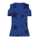 thumbnail image 5 of Camisas de Manga Corta para las Mujeres de Verano Sexy Frío Hombro Suéter Blusa Cuello en V Sólido, Ligero para Diario, 5 of 9
