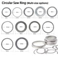 thumbnail image 2 of 1Pc Circular Saw Ring For Grinder Circular Saw Blades Reduction Ring Conversion Multi-Size Woodworking Cutting Tool Accessories, 2 of 6