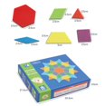 thumbnail image 4 of Rompecabezas De Madera Con Forma Geométrica Creativa Montessori, Rompecabezas Tangram, Juguete Para Regalo Educativo Para La Primera Infancia Sweethay FN003177-00, 4 of 6