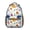 Camel, variant on Beach-Inspired Ergonomic Backpack - Waterproof Student Backpack with Tropical Fish Design & Breathable Mesh Shoulder Straps