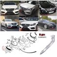 thumbnail image 5 of Parachoques Delantero Derecho Moldura Cromada Lado Del Pasajero A2128852874 Compatible Con Mercedes-Benz Clase E Sedan 2014-2016 W212 E250 E350 E400 E500 E550 No Se Ajusta A Coupe, 5 of 5