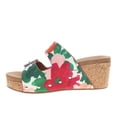 thumbnail image 3 of Corkys Womens Main Squeeze Floral Studded Wedge Slide  Casual Shoes, 3 of 5