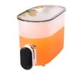 Cold Water Jug, 5L Large Capacity Fridge Pitcher with Tap, Fruit Tea ...