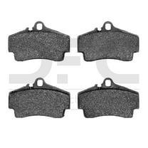 Dynamic Friction Company 5000 Euro Ceramic Brake Pads 1600-0738-00-Rear Set For 1997-2012 Porsche Boxster, 1999-2008 Porsche 911, 2006-2012 Porsche Cayman
