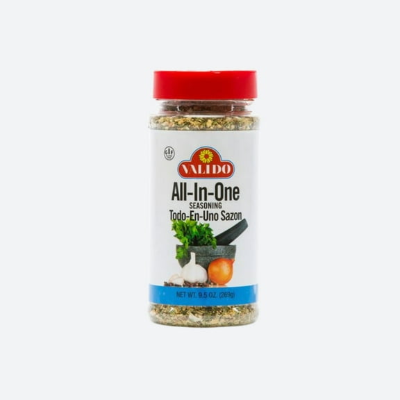 Valido All-In-One Seasoning 9.5oz | Multi-Purpose Flavor Enhancer for Cooking