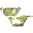 thumbnail image 2 of Attack Graphics Quake Complete UTV Graphics Kit White/Green for Arctic Cat Wildcat Sport 700 2016, 2 of 2