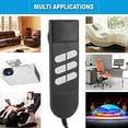 thumbnail image 3 of Lift Chair Hand Control Handset, 5 Pin Plug Power Lift Chair Remote Hand Control Multi Functional 6 Button ABS  for Electric Recliner, 3 of 7