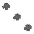 thumbnail image 1 of QualitChoice Phone Touch Screen Gloves Cycling Hiking Camping Hands Warm Keeping Accessory medium grey 3Set, 1 of 6
