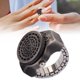 thumbnail image 1 of Reloj de Anillo, Reloj de Anillo de Dedo, Relaj de Anillo de Dedo Con Tapa Abatible, Relaj de Anillo de Cuarzo Vintage, Relaj de Anillo de Cuarzo para Hombres, 1 of 7