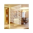 thumbnail image 4 of Hanging Room Divider Decorative Screen Panels Made of PVC Room Divider Panels for Living Room Bedroom Office Restaurant, 4 of 8