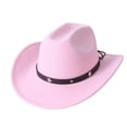 thumbnail image 4 of Western Style Cowboy Hat for Everyday Casual Wear Unisex Adult Riding Accessory with Classic Solid Design and Versatile Seasonal Use, 4 of 4