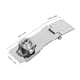 thumbnail image 5 of Cerraduras de cerrojo con llave de aleación de zinc cerrojo de bloqueo con llave con perilla giratoria para puertas pequeñas gabinetes y más con 2 llaves Anggrek Otros, 5 of 8
