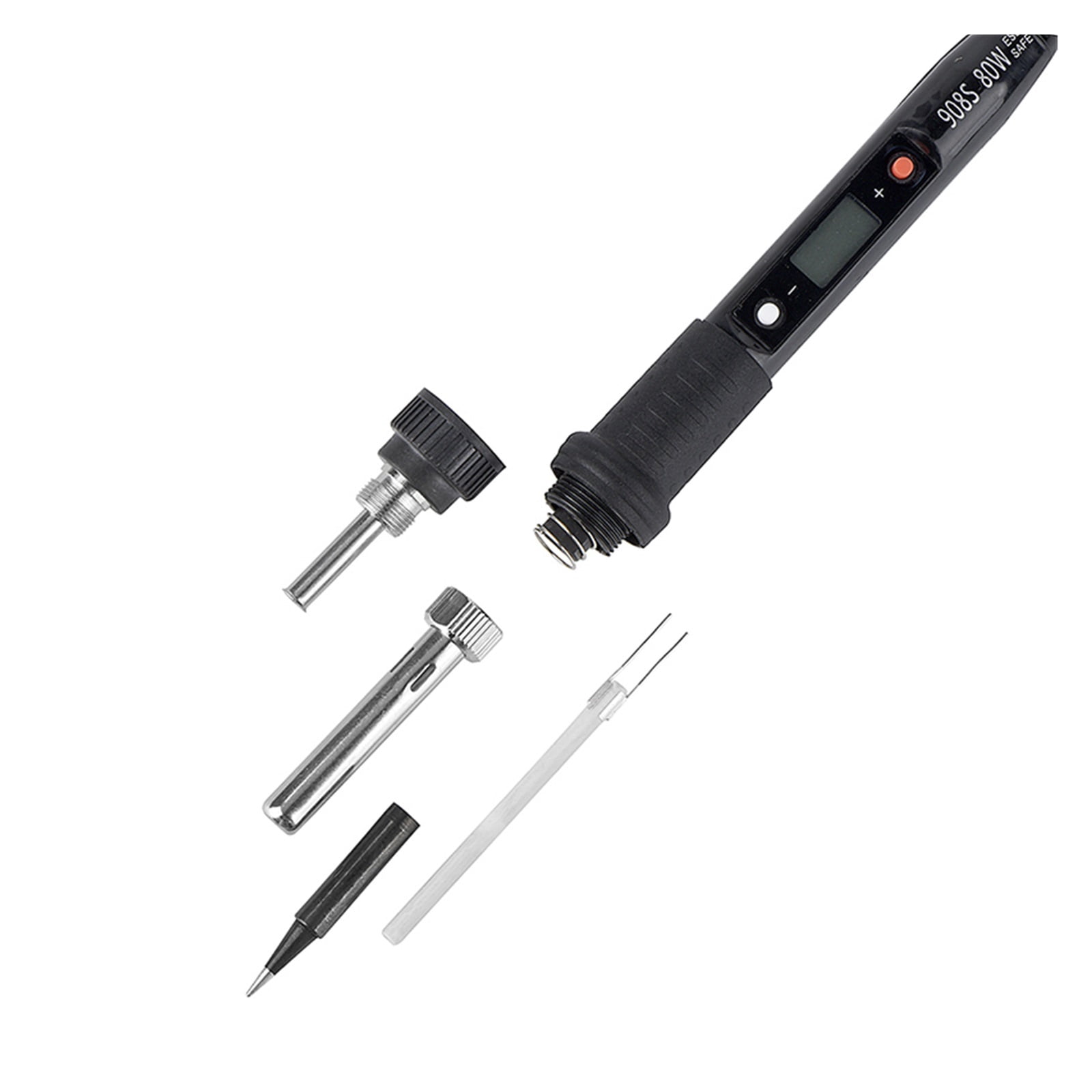 Electric Soldering Iron Kit,LCD Digital Welding Pen BGA Soldering Iron,Solder Welder Tip Tin Pencil For Home DIY 80W ,Portable