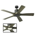 thumbnail image 3 of Aviator 54" Graphite/Weathered Gray Smart Ceiling Fan with Remote Control, 3 of 10