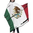 thumbnail image 6 of Mexico Flag Salon Barber Cape - Professional Hairdressing Waterproof Hair Cutting Cape With Adjustable Snap Closure-Haircut Apron For Hair Stylist And Home Use-55''X66'', 6 of 9