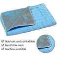 thumbnail image 3 of Estera de enfriamiento para perros Almohadilla de enfriamiento para dormir Manta fresca de seda de hielo lavable para sofá cama de perrera, 3 of 4