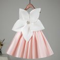 thumbnail image 5 of Vestido para niños, vestido de princesa, vestido de boda para niña con flores, vestido rosa para niña, vestido de princesa para primer cumpleaños, verano, 5 of 5