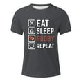thumbnail image 2 of T-shirt de Rugby pour Hommes Fans de Sports Haut Décontracté - Tenues de Football Rétro pour Hommes T-Shirt d'Athlètes, 2 of 4