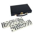 thumbnail image 5 of Fugocen Double 6 Dominoes Set Classic Family Board Game Portable Storage Case, 5 of 8