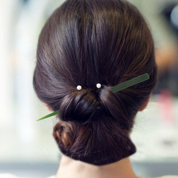 WHAMVOX Vintage Hair Sticks Handmade Glass Hairpins Traditional Chinese Hair Chopsticks for Bun Updo Hairstyles Hair Accessories