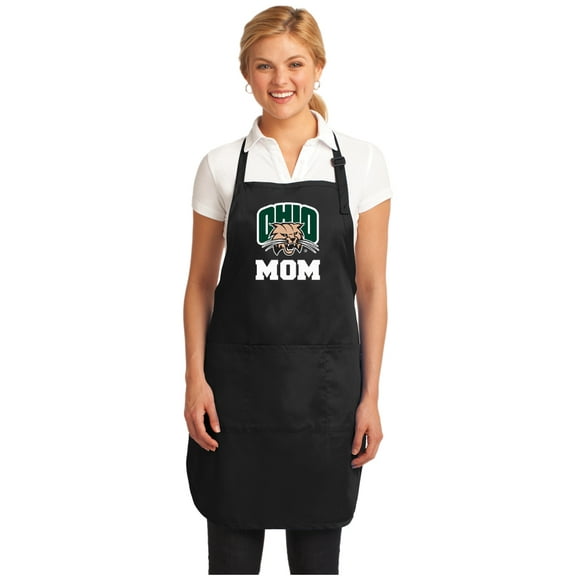 Ohio University Mom Apron DELUXE Ohio Bobcats Mom APRONS