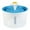Blue(Without Mat), variant on BeaconPet Upgrade Visible Water Level, 1.6L Pet Water Fountain Flower Style Automatic Electric Circulating Pet Water Fountain Dogs / Cats Drinking Bowl Water Dispenser with Filter + Flower Mat