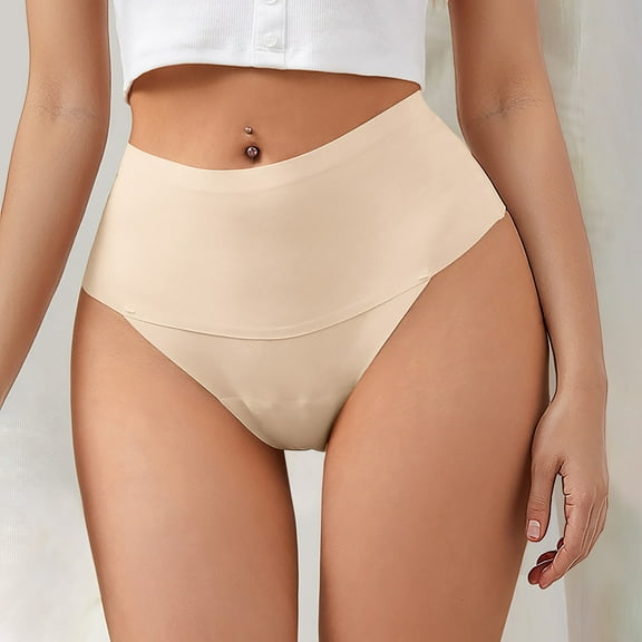 Womens High Waisted Thongs Panties Lightweight Soft Stretch High Cut Underwear Panties plus Size Pack of Underwear for Women Women S Panties plus Size Underwear Women Pack No Show Workout Thong Bunny