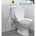 thumbnail image 4 of Greenco Handheld Bidet Sprayer, Stainless Steel Brushed Nickel Design, 4 of 6